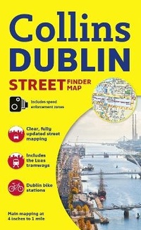 Abbildung von: Collins Dublin Streetfinder Colour Map - Collins
