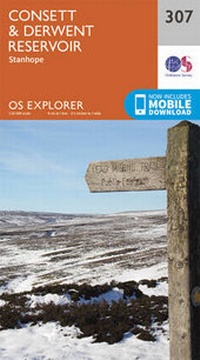 Abbildung von: Consett and Derwent Reservoir - Ordnance Survey