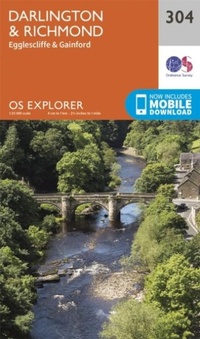 Abbildung von: Darlington and Richmond - Ordnance Survey