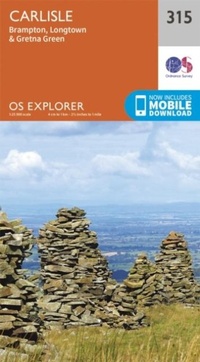 Abbildung von: Carlisle, Brampton, Longtown and Gretna Green - Ordnance Survey
