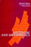Cover: Nietzsche and Metaphysics - State University of New York Press