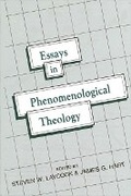 Cover: Essays in Phenomenological Theology - State University of New York Press