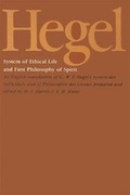Bild: Hegel's System of Ethical Life and First Philosophy of Spirit - State University of New York Press