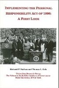 Cover: Implementing the Personal Responsibility Act of 1996 - State University of New York Press