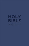 Cover: NIV Tiny Navy Soft-tone Bible with Zip - Hodder Faith
