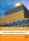 Cover: Social Policy Review 27 - Policy Press