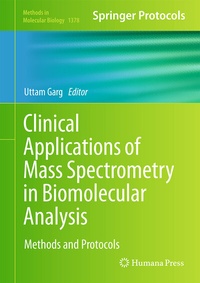 Abbildung von: Clinical Applications of Mass Spectrometry in Biomolecular Analysis - Humana Press Inc.