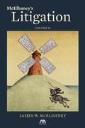 Abbildung von: McElhaney's Litigation - American Bar Association