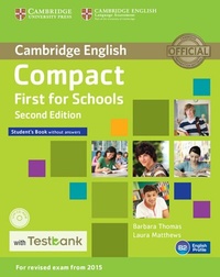 Enlarge image Cover: Testbank Compact First for Schools Second edition - Klett