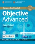 Cover: Testbank Objective Advanced Fourth edition - Klett