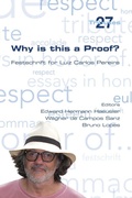 Cover: Why is this a Proof? - College Publications