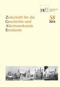 Abbildung von: Zeitschrift für die Geschichte und Altertumskunde Ermlands - Aschendorff