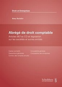 Abbildung von: Abrégé de droit comptable - Schulthess Juristische Medien