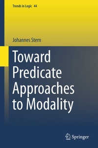 Enlarge image Cover: Toward Predicate Approaches to Modality - Springer