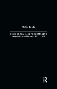 Enlarge image Cover: Democracy and Peace Making - Routledge