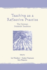 Enlarge image Cover: Teaching As A Reflective Practice - Routledge