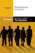 Cover: Teen Issues in S.E. Hinton's the Outsiders - Greenhaven Press