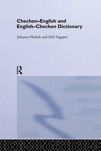 Enlarge image Cover: Chechen-English and English-Chechen Dictionary - Routledge