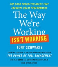 Enlarge image Cover: The Way We're Working Isn't Working - Simon & Schuster Audio