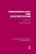 Cover: Phenomenology and Existentialism - Routledge