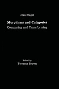 Cover: Morphisms and Categories - Psychology Press Ltd
