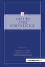 Cover: Values and Knowledge - Psychology Press Ltd