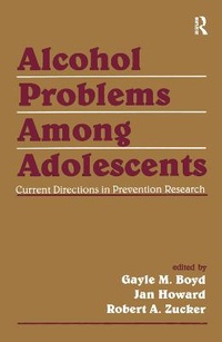 Enlarge image Cover: Alcohol Problems Among Adolescents - Psychology Press Ltd
