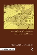 Cover: Fifty Years of the Research and theory of R.s. Lazarus - Psychology Press Ltd