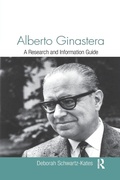 Cover: Alberto Ginastera - Routledge
