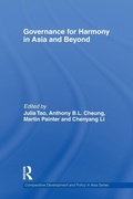 Cover: Governance for Harmony in Asia and Beyond - Routledge