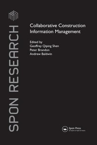 Enlarge image Cover: Collaborative Construction Information Management - Routledge