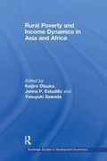 Cover: Rural Poverty and Income Dynamics in Asia and Africa - Routledge
