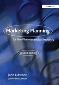 Cover: Marketing Planning for the Pharmaceutical Industry - Gower Publishing Ltd