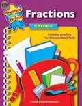 Cover: Fractions Grade 4 - TEACHER CREATED RESOURCES