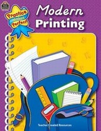 Enlarge image Cover: Modern Printing - TEACHER CREATED RESOURCES