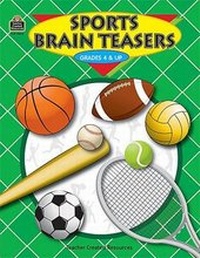 Enlarge image Cover: Sports Brain Teasers - TEACHER CREATED RESOURCES