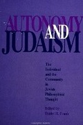 Cover: Autonomy and Judaism - State University of New York Press