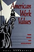 Cover: American Work Values - State University of New York Press