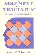 Cover: The Argument of the Tractatus - State University of New York Press