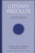 Cover: The Literary Absolute - State University of New York Press