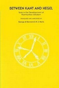 Enlarge image Cover: Between Kant and Hegel - State University of New York Press