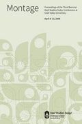 Cover: Deaf Studies Today! 2008 Conference Proceedings - Deaf Studies Today