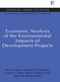 Enlarge image Cover: Economic Analysis of the Environmental Impacts of Development Projects - Routledge