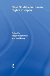 Enlarge image Cover: Case Studies on Human Rights in Japan - Routledge