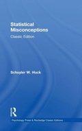Cover: Statistical Misconceptions - Routledge
