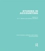 Cover: Studies in Accounting - Routledge