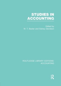 Abbildung von: Studies in Accounting - Routledge