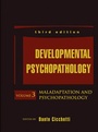 Cover: Developmental Psychopathology, Volume 3, Maladaptation and Psychopathology - Wiley