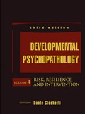 Cover: Developmental Psychopathology, Volume 4, Risk, Resilience, and Intervention - Wiley