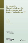 Cover: Advances in Materials Science for Environmental and Energy Technologies IV - Wiley
